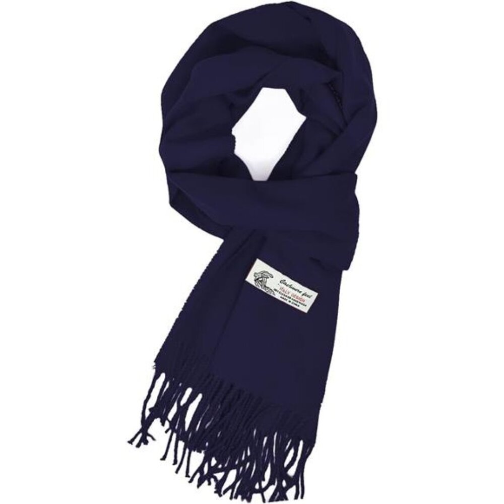 New Glory Max Unisex Plain Solid Color Winter Scarf Cashmere Feel Soft Classic